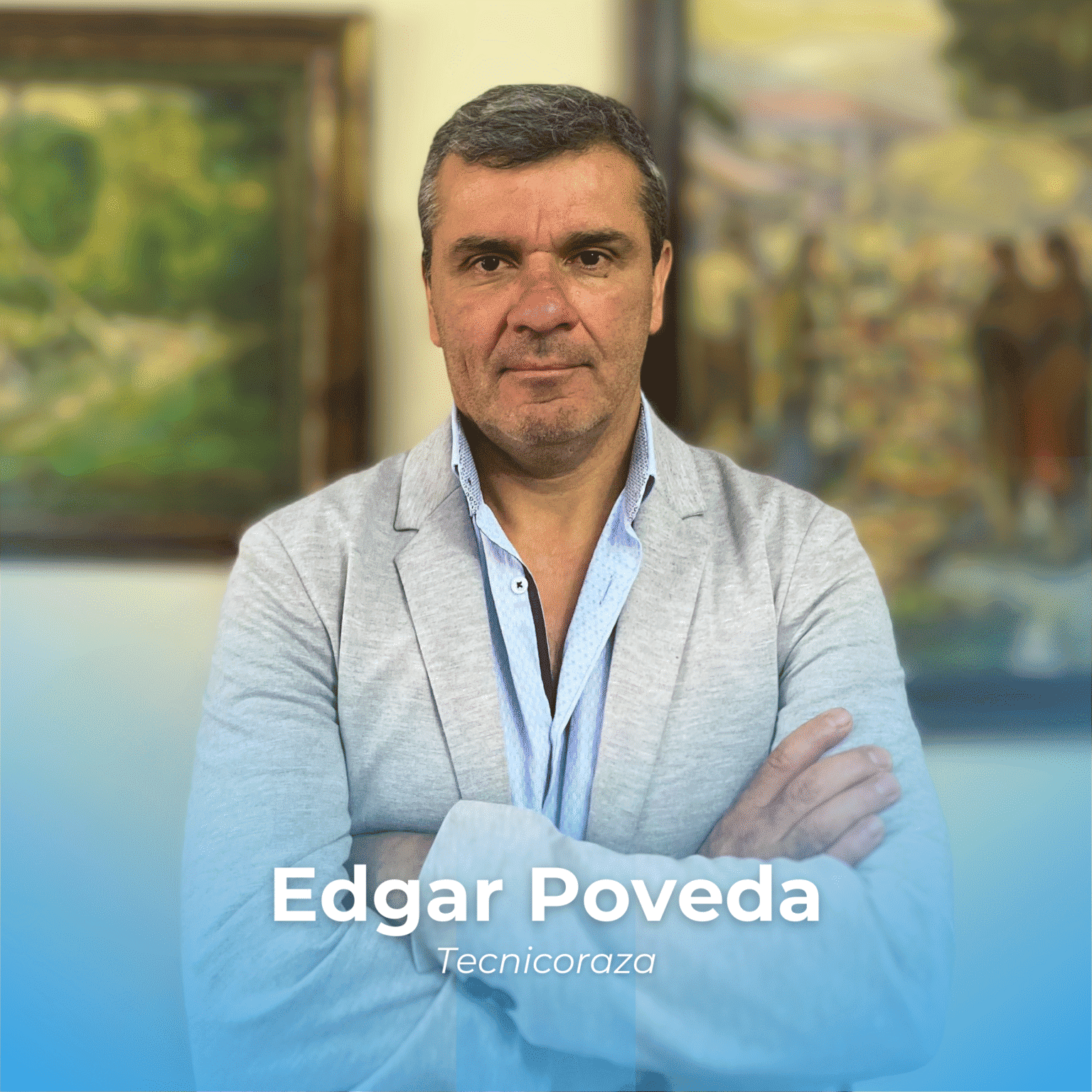 Nosotros Edgar Poveda es el actual director general de Tecnicoraza